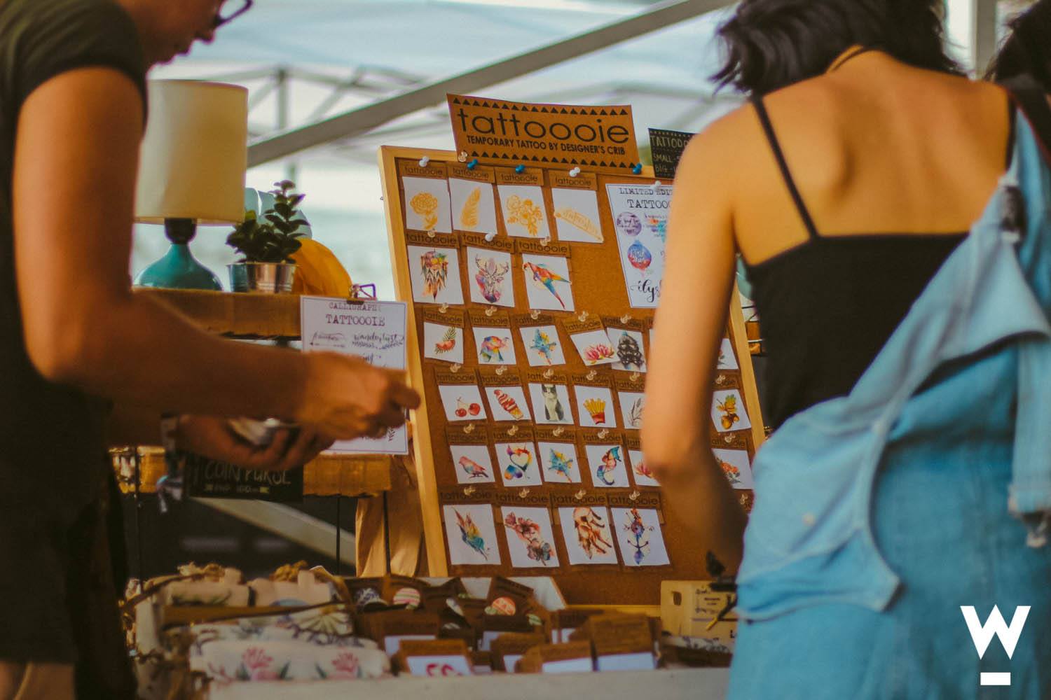 Wanderland Get some cool and catchy tattoos.